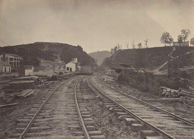 The Allatoona Pass Looking North, Georgia by George N. Barnard