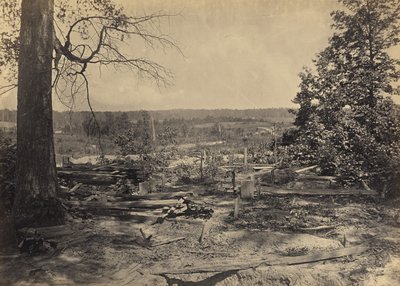 The Battlefield of Peach Tree Creek, Georgia by George N. Barnard