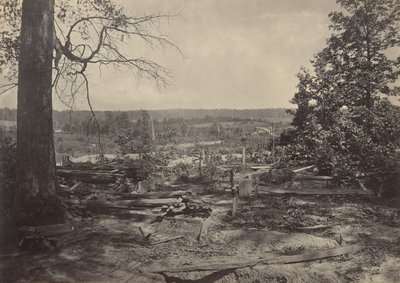 The Battle Field of Peach Tree Creek, Georgia by George N. Barnard