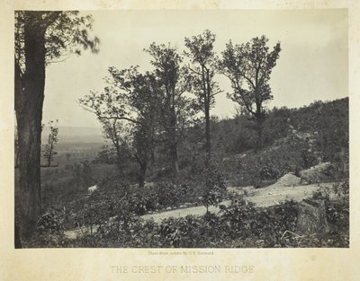 The Crest of Mission Ridge by George N. Barnard