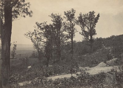 The Crest of Mission Ridge by George N. Barnard