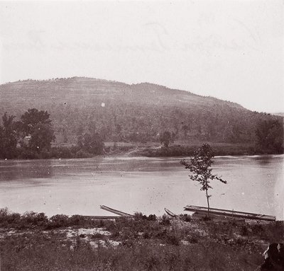 View on Tennessee River, ca. 1864 by George N. Barnard