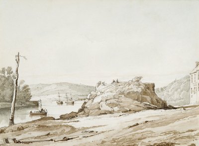 Briton Ferry by George Orleans Delamotte