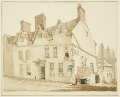 Corner of Pipe Lane and Frogmore Street by George Orleans Delamotte