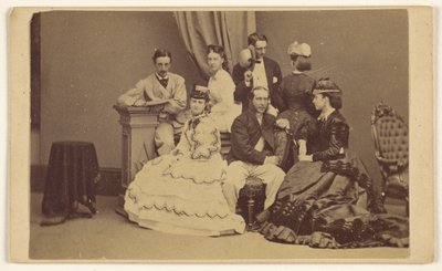 Portrait of an Unidentified Group: Four Women and Three Men by George P. Critcherson