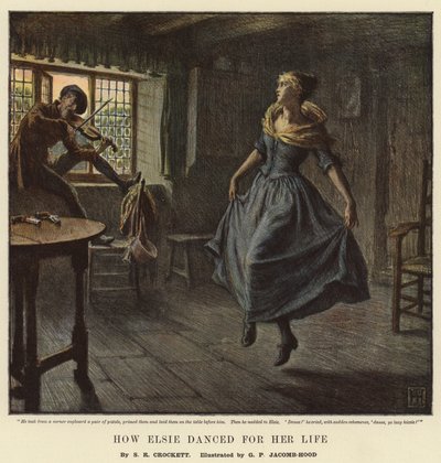 How Elsie Danced for Her Life by George Percy Jacomb Hood