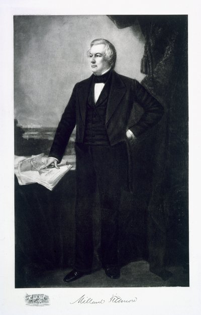 Millard Fillmore, 13th President of the United States of America, pub. 1901 by George Peter Alexander Healy