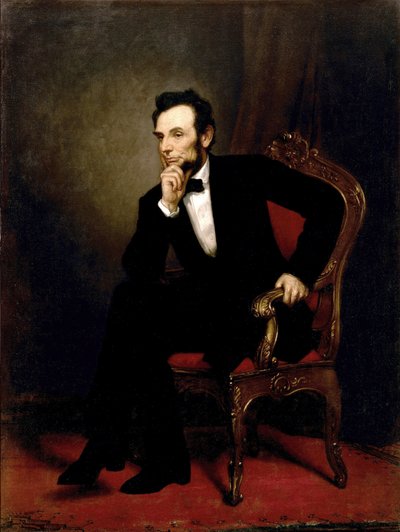 Portrait of Abraham Lincoln by George Peter Alexander Healy