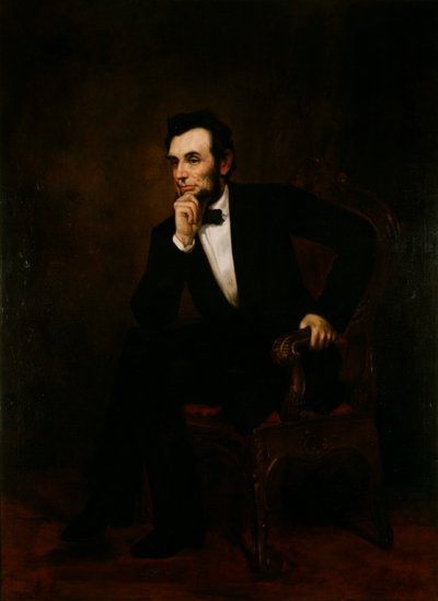 Portrait of Abraham Lincoln, c.1866-70 by George Peter Alexander Healy
