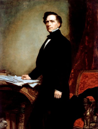 Portrait of President Franklin Pierce by George Peter Alexander Healy