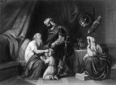 The Angel which redeemed me from all evil, bless the lads by George Presbury