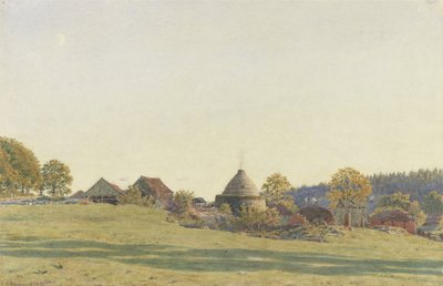 Brickfield at Pitland Street, Surrey by George Price Boyce
