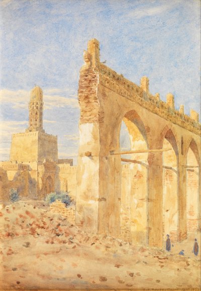 Ruins of the Gama al-Hakim, Cairo by George Price Boyce