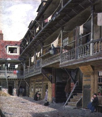 The Oxford Arms, Warwick Lane, London by George Price Boyce