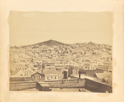 View Down Stockton Street and Telegraph Hill by George R. Fardon