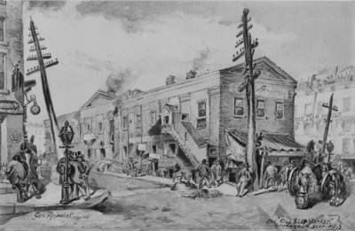 The Old Slip Market by George Reynolds