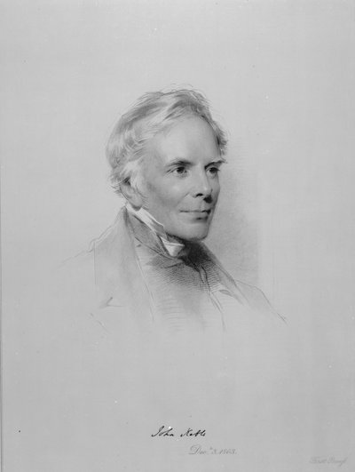 John Keble, Engraved by William Holl Jr after a Drawing of 1863 by George Richmond