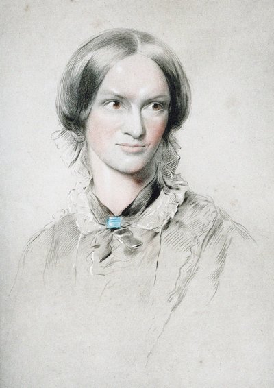 Portrait of the Writer Charlotte Brontë by George Richmond