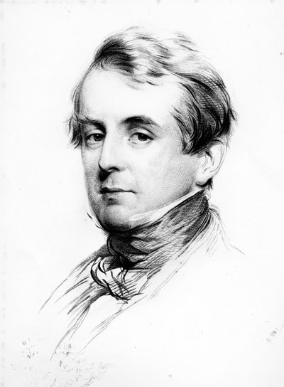 Sir William Heathcote, engraved by Joseph Brown by George Richmond