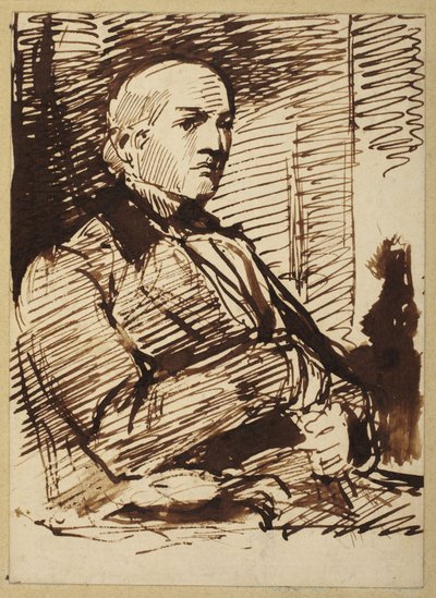 The Seated Man by George Richmond