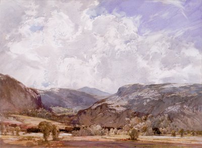 Conwy Valley - Midday by George Robert Rushton
