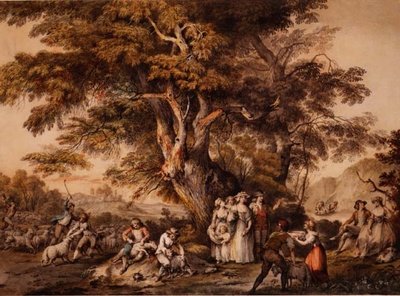Summer: Sheep Shearing, c.1780 by George Robertson