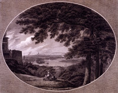 A South View of the Cities of London and Westminster from Denmark Hill, in Camberwell by George Robinson