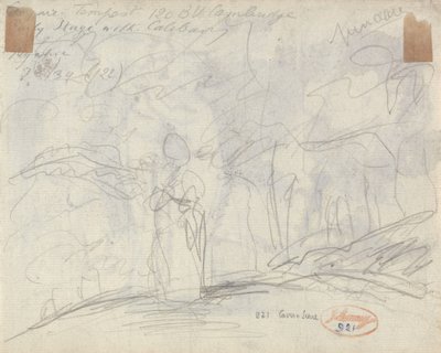 A Little Girl in a Grove by George Romney