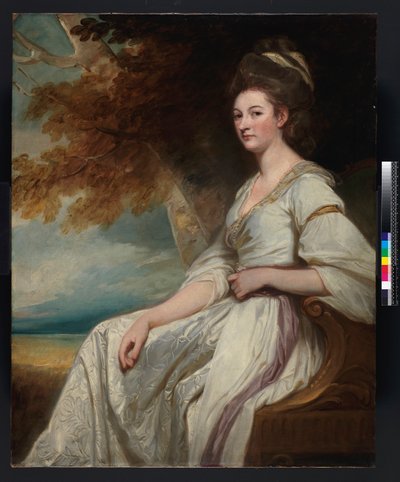 A Portrait of Mrs. Beal Bonnell, 1779-1780 by George Romney