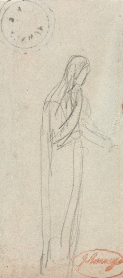 A Standing Female Figure by George Romney