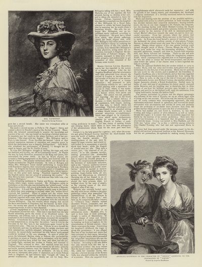 Fair Celebrities of Bygone Days by George Romney