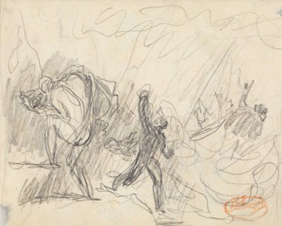 Figure Composition Study 20 by George Romney