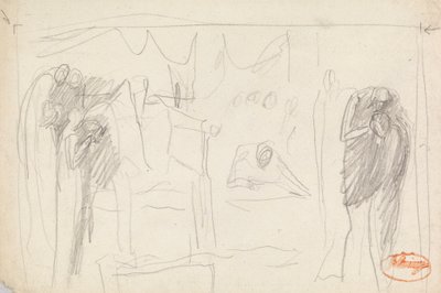 Figure Composition Study 45 by George Romney