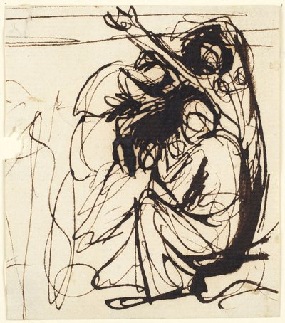 Group of Suffering Figures by George Romney