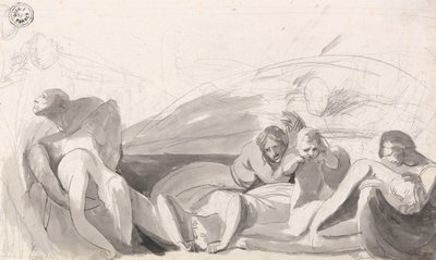 Howard Visiting a Prison by George Romney