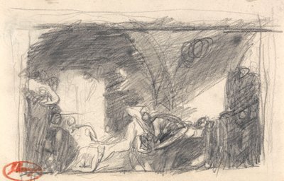 Howard Visiting a Prison by George Romney