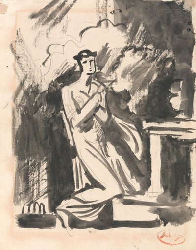 Iphigenia Kneeling at an Altar by George Romney