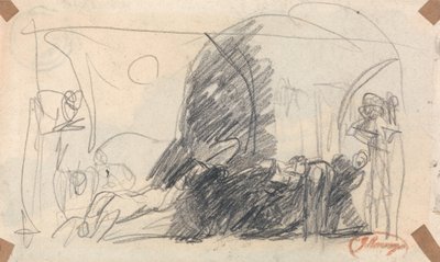 John Howard Visiting a Lazaretto by George Romney
