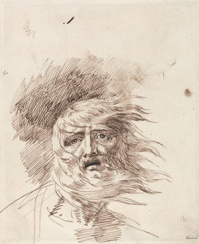 King Lear in the Storm by George Romney