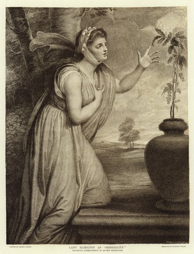 Lady Hamilton as Sensibility by George Romney