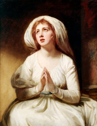 Lady Hamilton at Prayer by George Romney