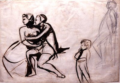 Lovers Espied by a Child by George Romney