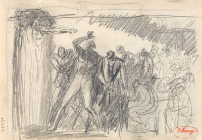 MacBeth: Banquet Scene by George Romney