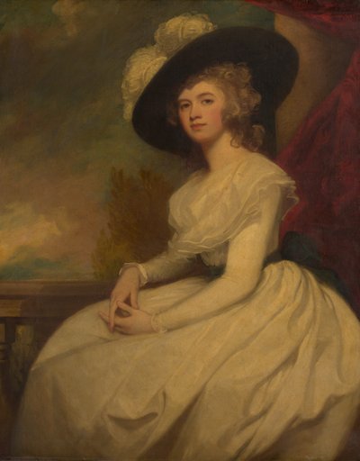 Mrs. Bryan Cooke (Frances Puleston) by George Romney