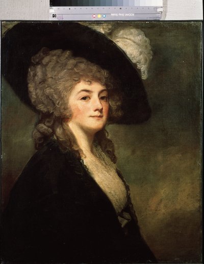 Portrait of Madame Harriet Greer by George Romney