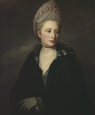 Portrait of Georgiana, Lady Greville by George Romney