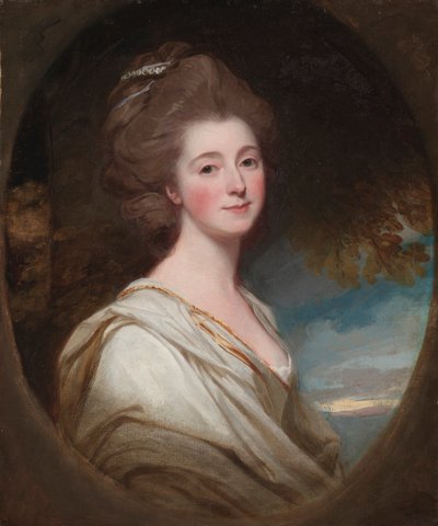 Portrait of Jane Hoskyns, c. 1778-1780 by George Romney
