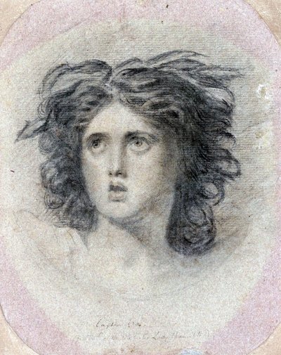 Portrait of Lady Emma Hamilton by George Romney