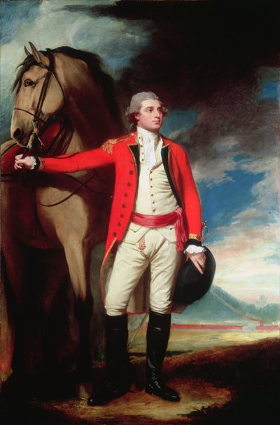 Portrait of Major James Hartley by George Romney