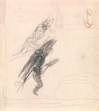 Possibly One Reclining Figure and One Dancing Figure by George Romney
